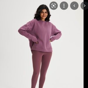 Girlfriend Collective 50/50 Classic Sweatshirt - tulipwood